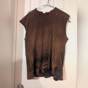 Custom Distressed Tank
